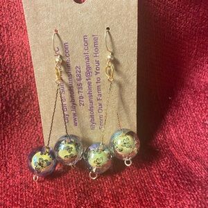 Butterfly Drip Earrings